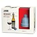 Monkey Business Beanie Wine Stopper | 2 Wine Stoppers in 1 Pack | Cute Wine Accessories | Fun Kitchen Gadgets | Wine Stoppers for Wine Bottles | Knit-Beanie-Shaped Wine Bottle Stopper w/a Pom-Pom