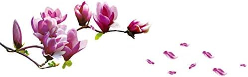 ZFMRAL Creative Stickers Wall Of Fresh Pvc Magnolia Decals For Bedroom Tv Room Wallpaper Removable Large Diy Art Home Decoration