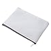 Aspire 12-Pack White Canvas Zipper Bags for Painting DIY Fabric Bag 6 3/4