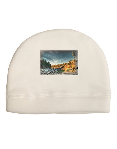 TooLoud Castlewood Canyon Old Photo Child Fleece Beanie Cap Hat