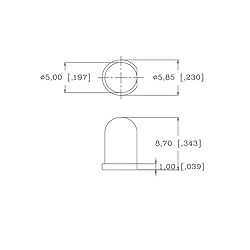 5mm 6v Pre-Wired Red LED - Ultra Bright