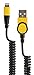 STANLEY Rugged 3 Foot Coiled USB To Lightning Sync and Charge Cable Made For Apple iPhones, iPads and iPods