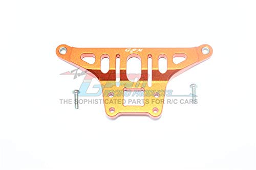 GPM Traxxas Unlimited Desert Racer 4X4 (#85076-4) Upgrade Parts Aluminum Thickened Front Upper Arm Stabilizer - 1Pc Set Orange