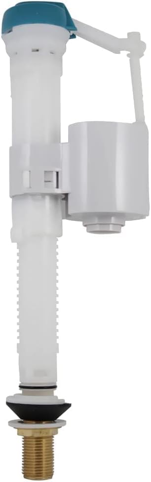 Toilet Inlet Valve Bottom Entry, 1/2" Brass Tail, Bottom Supply, Multi Height, WRAS Approved