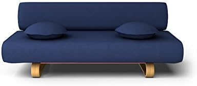 Comfort Works Custom Made SLIPCOVERS for Allerum Sofa Bed Navy Blue
