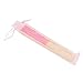 Sepwedd 50pcs pink Imitated Silk Fabric Bamboo Folded Hand Fan Bridal Dancing Props Church Wedding party favors with Organza Bags