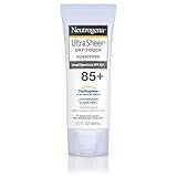 Neutrogena Ultra Sheer Dry-Touch Sunscreen, Broad Spectrum Spf 85, 3 Oz.