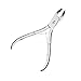 Cuticle Nipper with Cuticle Pusher- Professional Grade Stainless Steel Cuticle Remover and Cutter - Durable Manicure and Pedicure Tool for Fingernails and Toenails by Sterling Beauty Tools
