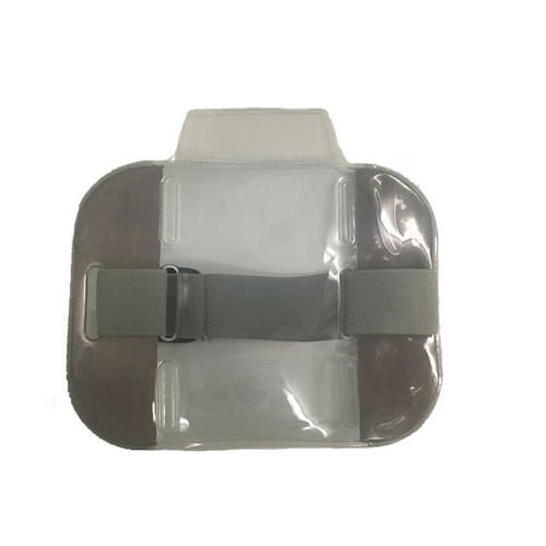 High Visability Security Arm Band Id Holder- Choice of Colors - By Pac Supplies USA (HI VIZ BLACK) - Thumbnail 5
