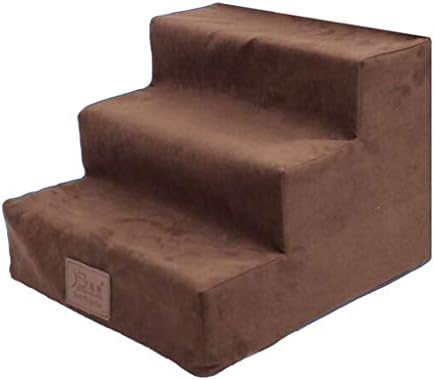 ドッグステップ Bwzf 犬と猫用の小さな3段ペットステップ 階段 滑り止め付きのペット用品ラダー 色 おもちゃ ゲーム Brown 腕時計 B0flhtv1 新作製品 世界最高品質人気 正規品送料無料 100 品質保証 激安超特価