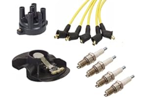 TUNE UP KIT FORKLIFT 4G63 4G64 ENGINE SCREW CAP DISTRIBUTOR, ROTOR, WIRE SET