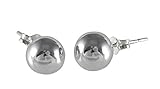 Sterling Silver Ball Stud Earrings (8mm)