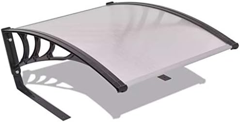 Daonanba Garage Roof for Robot Lawn Mower Durable Stable Black and Silver 77x103x46 cm