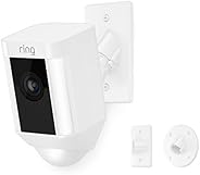 Ring Spotlight Cam Mount, Hardwired HD Security Camera, White
