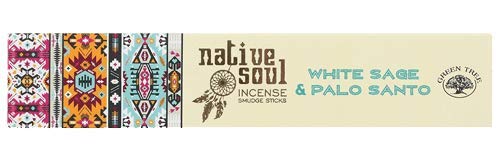 Funky Gifts Native Soul White Sage and Palo Santo Smudge incense Sticks