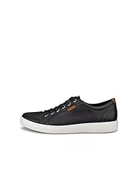 ECCO Men's Soft 7 Sneaker, Black, 8-8.5