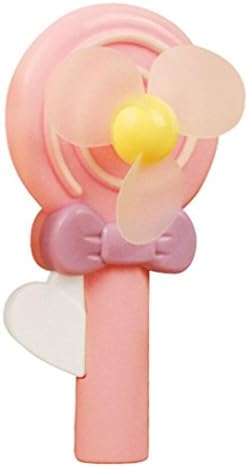 Iusun Fan Mini Handheld Fans Lollipop Shape Interesting Palm Pressure Squeeze Toys Cute Fan
