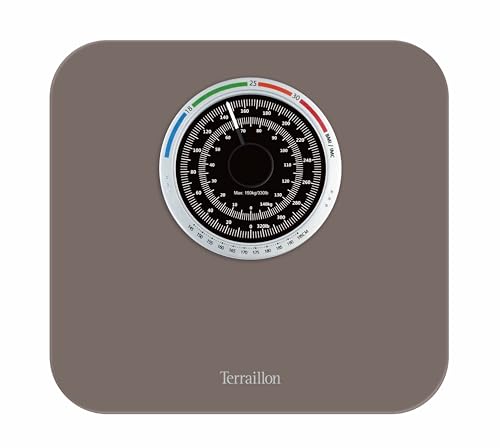 Terraillon Mechanical Bathroom Scales, Large Display