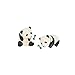 Ania Animal Pack, Panda With Babies