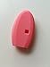 Pink Silicone Replacement Protective Fob Skin Key Cover Chains Bag Holder Key Jacket for Nissan Maxima Altima Gt-r Sentra Murano Leaf 350Z 370Z GT-R Sentra Armada Rogue Versa Pathfinder 4bts