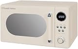 Russell Hobbs Retro 20L Cream Microwave 800W 8 Auto Cook Settings view 10