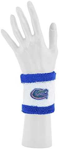 Mojo Koolwear Florida Gators Official Adult Striped NCAA 92% Cotton 8% Spandex Wristband