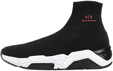 armani exchange high sock sneakers
