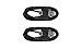 Samsung | Two USB-C Data Charging Cables for Galaxy S9/S9+/Note 8/S8/S8+ - Black EP-DG950CBE