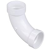U4807LT 3 HXH 90 LONG TURN ELBOW PVC