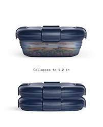 STOJO Collapsible Sandwich Box 3 Set- Translucent