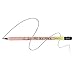 Tina Davies Pro Silk Pencil - Pre-Draw Eyebrow Pencil for Microblading - Smooth Pro Brow Pencil - Permanent Make Up Accessories - Black (3 Pack)