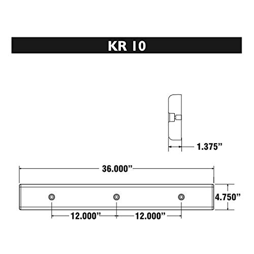 RITEHITE K & R Manufacturing Boat Dock Accessories 3' Flat Vertical