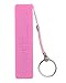 Power Bank Key Chain Smart Phone External Battery (Pink)