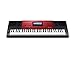 Casio CTK-6250 61-Key Portable Piano Keyboard, Red