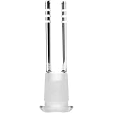 12-1735 SCIENTIFIC LAB GLASSWARE STEM 18MM BY 14MM STEM STANDARD DIFFUSER CLEAR 2