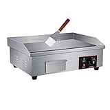 YIKBIK 22'' Electric Countertop Griddle Grill 110V
