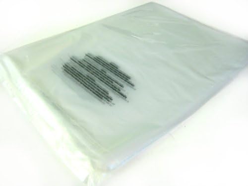 9x12 Poly Bag With Suffocation Warning in English,Spanish,French. 1.5ml thick.Easy peel and seal closure.