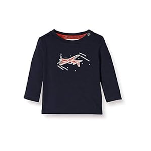 Noppies Baby jongens B Regular T-shirt Ls Masonboro shirt met lange mouwen, P208 Dark Sapphi.