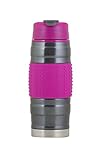 bubba 16 oz HERO bottle fresh deep pink and gunmetal