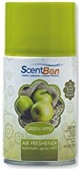 ScentBon Air Freshener Refill Metered Aerosol Can, Cinnamon, Fresh Linen, Green Apple, Mango, Ocean, Vanilla, Pack of 1…