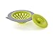 Full Circle Sinksational Sink Drain Strainer & Stopper – 2-in-1 with Separate Plug, Anti-Clog Design, Perfect Seal, Green/Gray