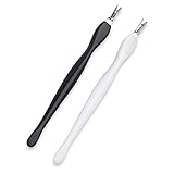 Cuticle Remover & Trimmer Professional Nail Care with Ultra-Sharp Stainless Steel Cuticle Cutter 2-Pc Set