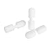 TXEsign 3 pcs Premium Silicone Pencil Cap Holder Saver for Apple Pencil (White)