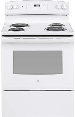 GE 30" Freestanding Electric Range with Coil Elements - White