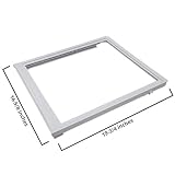 Lifetime Appliance 240350702 Upper Crisper Pan Cover Compatible with Frigidaire Refrigerator