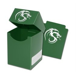 1 BCW Deck Box / Case - Green - Holds 100 Cards