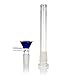 Glass Handmade Height 26cm joint 14.5mm Water Recycler New ball Blue