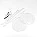 Toolsure Acrylic Donut Stands 15 inch,Clear Display Donuts Holder Stand for Party Supplies (2pack)