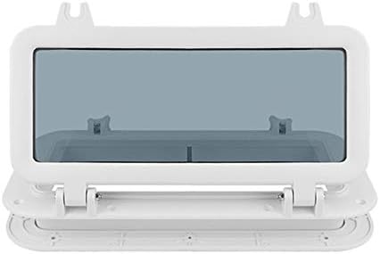 Etase Boat Porthole Marine Rectangular Porthole/Window Porthole for Yacht 4mm Tempered Glass Anti-Corrosive Boat Accessories Marine