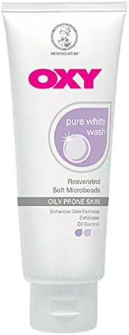 Mentholatum Oxy Pure White Wash 100g Oily Prone Skin